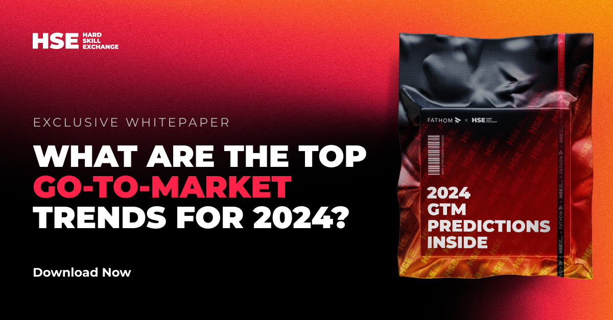 What are the top  Go-to-Market trends for 2024